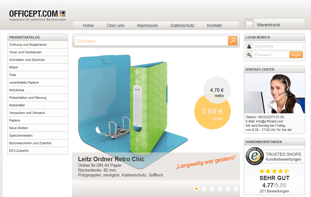 Möbel und Zubehör für optimierte Bürokonzepte kaufen