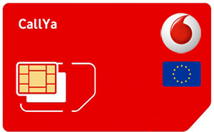Vodafone CallYa Prepaid im Ausland