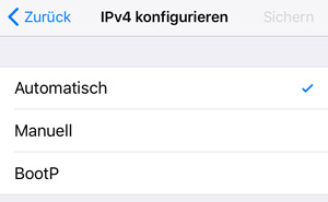 IP-Adresse vom iPhone anzeigen und ändern
